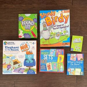 Six educational games for kids or homeschool